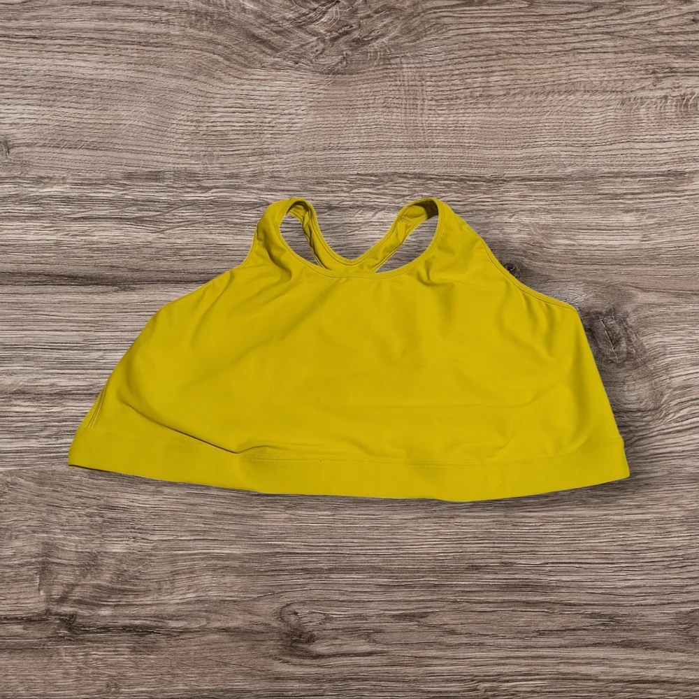Yellow Sports Bra